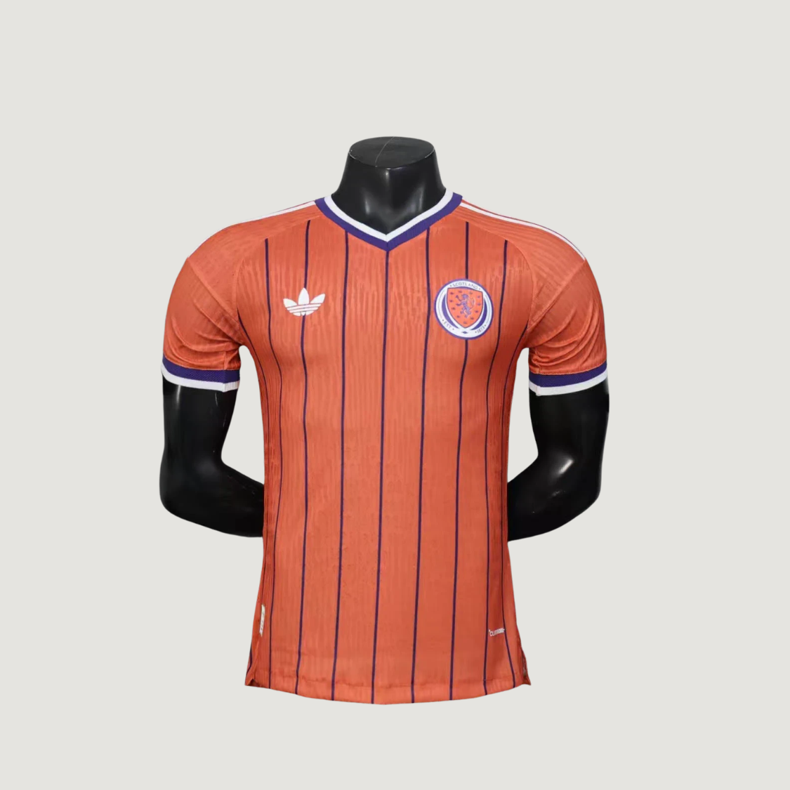 Écosse – Maillot Extérieur Coupe du Monde 2026 – Orange, Bleu Marine