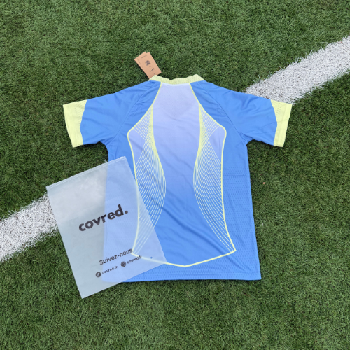 FC Barcelone – Maillot Concept 25/26 – Bleu Ciel & Jaune Pâle