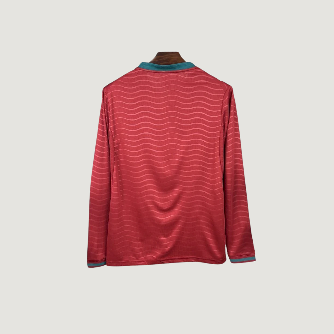 Portugal – Maillot Domicile Manches Longues Coupe du Monde 2026 – Rouge, Vert