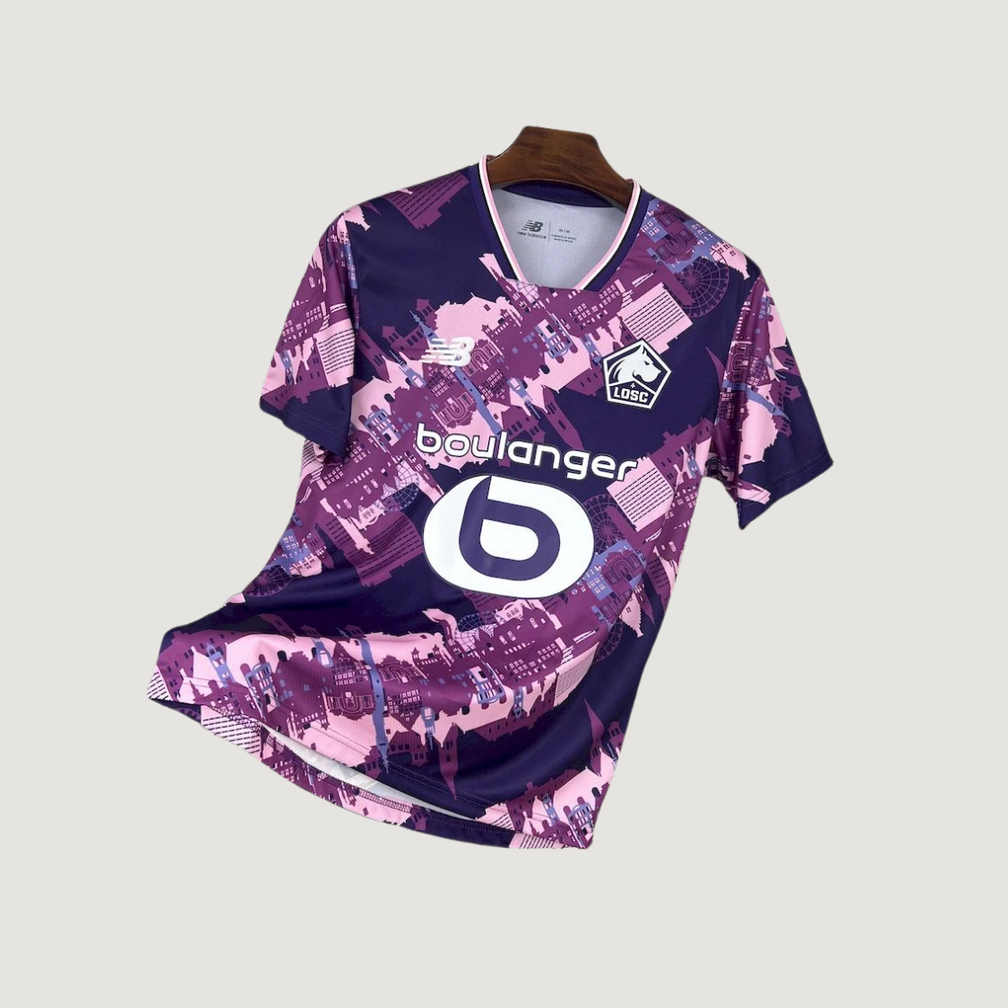Lille LOSC – Maillot Extérieur 25/26 – Violet/Rose