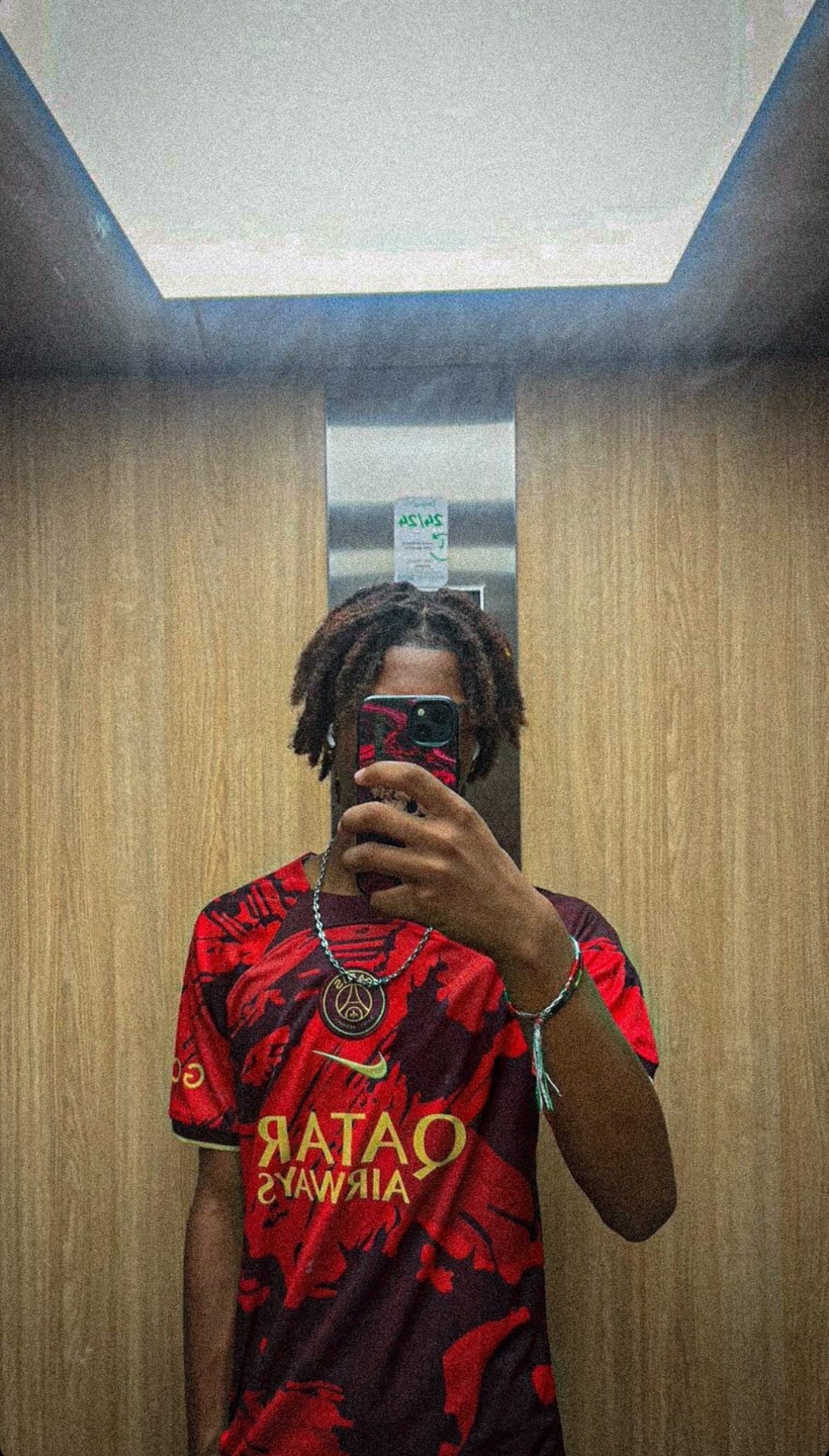 Paris Saint Germain ( PSG ) - Maillot Édition Spéciale 24/25 - Rouge