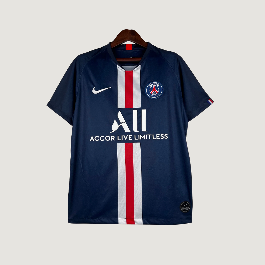 Paris Saint-Germain – Maillot Domicile 2019/20 Rétro – Bleu