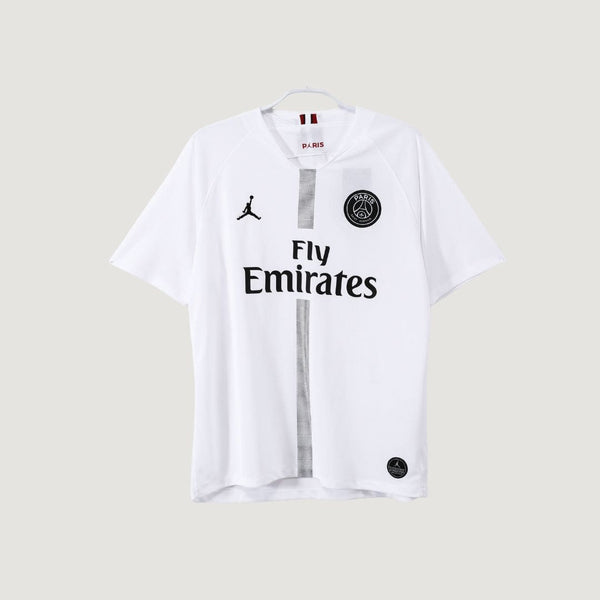 Paris Saint Germain ( PSG ) - Maillot Rétro Extérieur 18/19 – Blanc