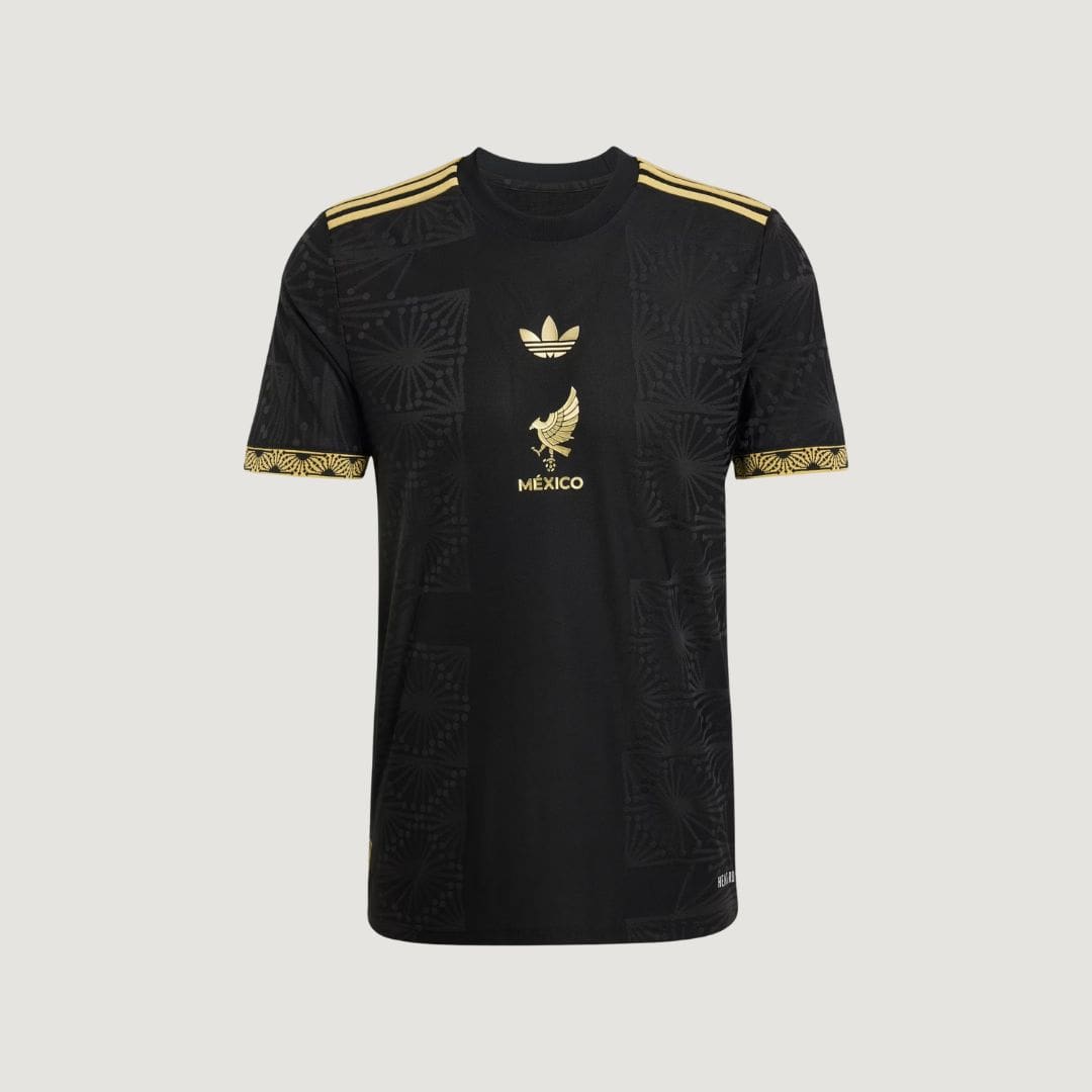 Mexique – Maillot Spécial Gold Edition 2025/26 – Noir & Or