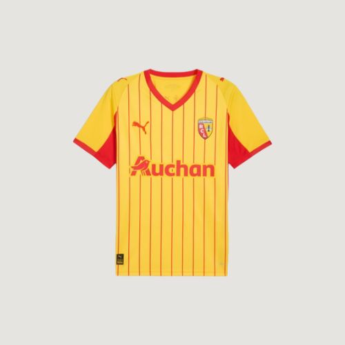 RC Lens – Maillot Domicile 25/26 – Jaune, Rouge