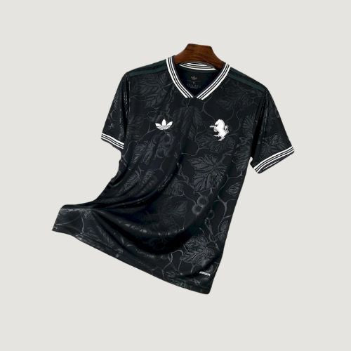 Juventus – Maillot Third 2025/26 – Noir/Gris Motif Floral