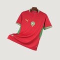 Maroc – Maillot Domicile 2026 – Rouge, Vert