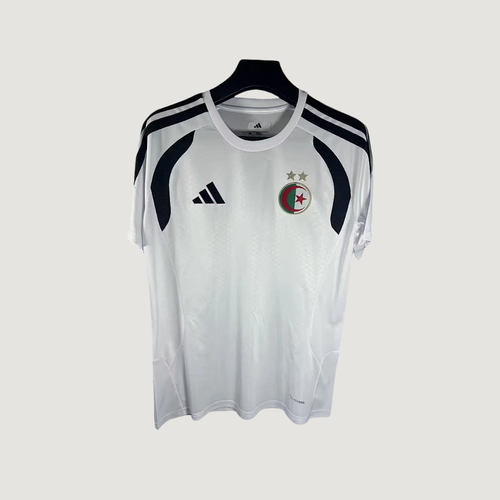 Algérie – Maillot d’Entraînement Coupe du Monde 2026 Homme – Blanc, Noir