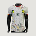 Cameroun – Maillot Extérieur Coupe du Monde 2026 – Blanc, Vert, Jaune, Rouge