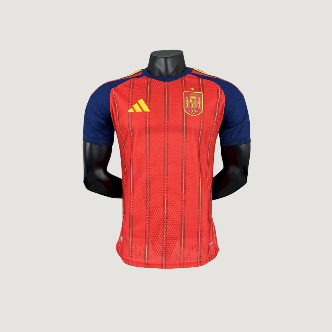 Espagne – Maillot Domicile Coupe du Monde 2026 – Rouge, Bleu, Jaune