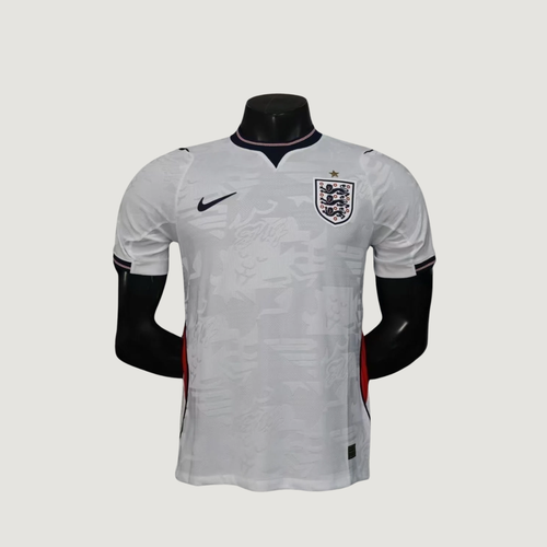 Angleterre – Maillot Domicile Coupe du Monde 2026 – Blanc, Bleu marine, Rouge