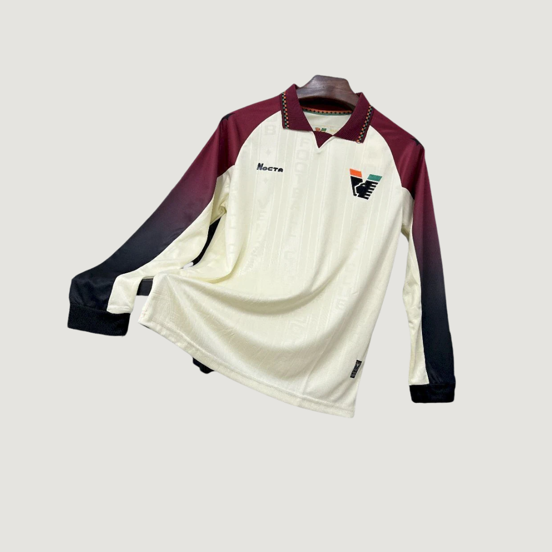 Venezia FC – Maillot Extérieur Manches Longues 2025-26 – crème