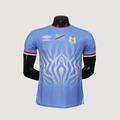 Congo – Maillot Domicile Coupe du Monde 2026 – Bleu Ciel, Blanc, Rouge
