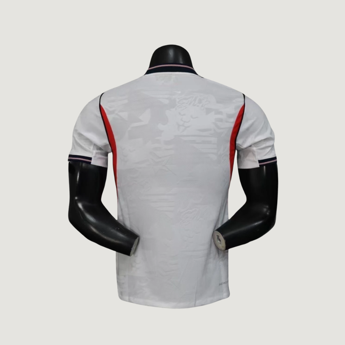 Angleterre – Maillot Domicile Coupe du Monde 2026 – Blanc, Bleu marine, Rouge