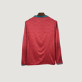 Portugal – Maillot Domicile Manches Longues Coupe du Monde 2026 – Rouge, Vert