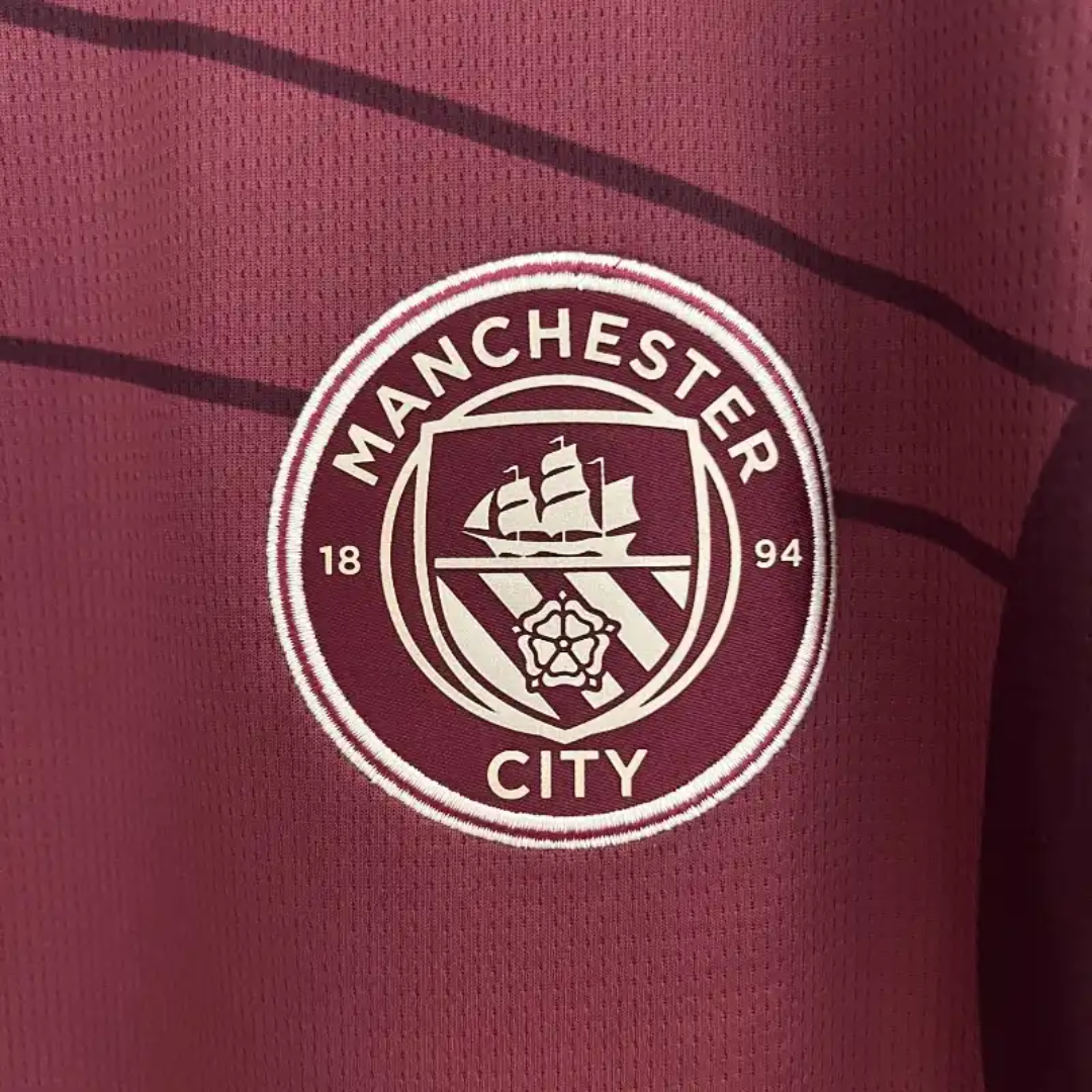 Manchester City - Third 24/25 - Rouge