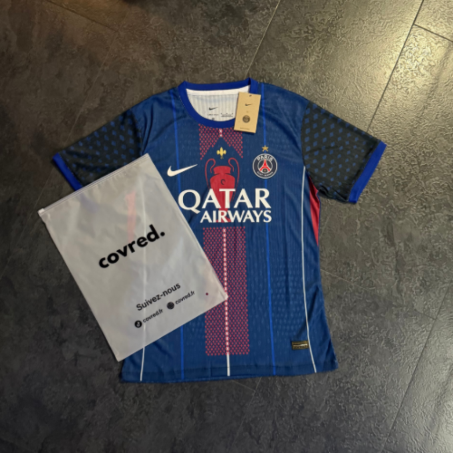 Paris Saint-Germain – Maillot Concept LDC 2025/26 – Bleu Marine, Rouge