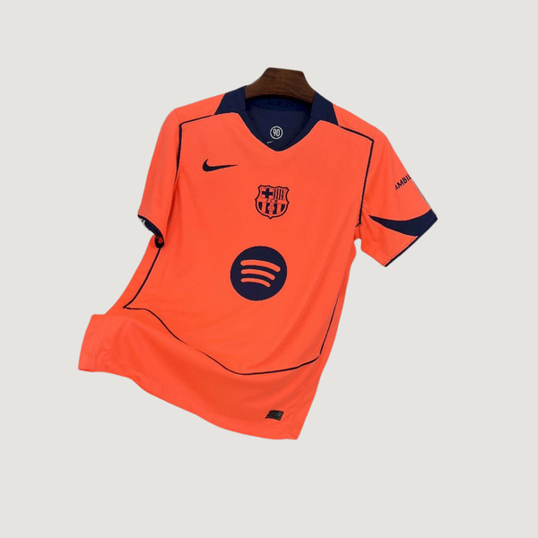 FC Barcelone – Maillot Third 25/26 – Orange, Marine
