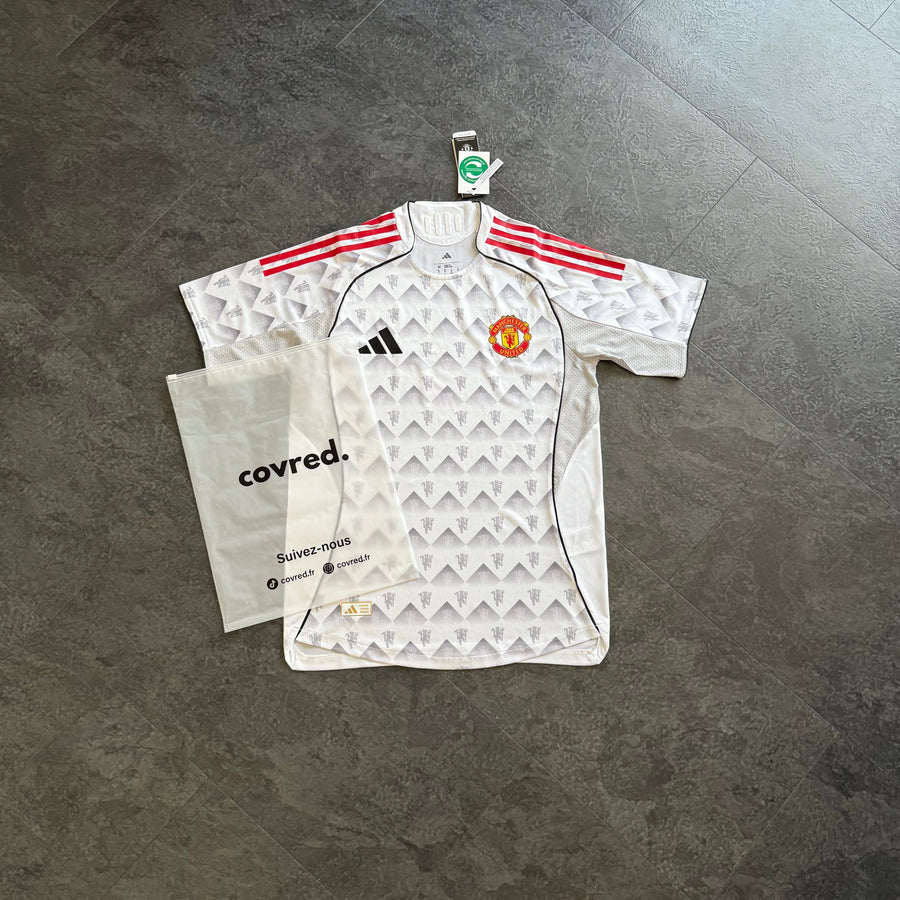 Manchester United – Maillot Édition Spéciale 2025/26 – Blanc, Rouge