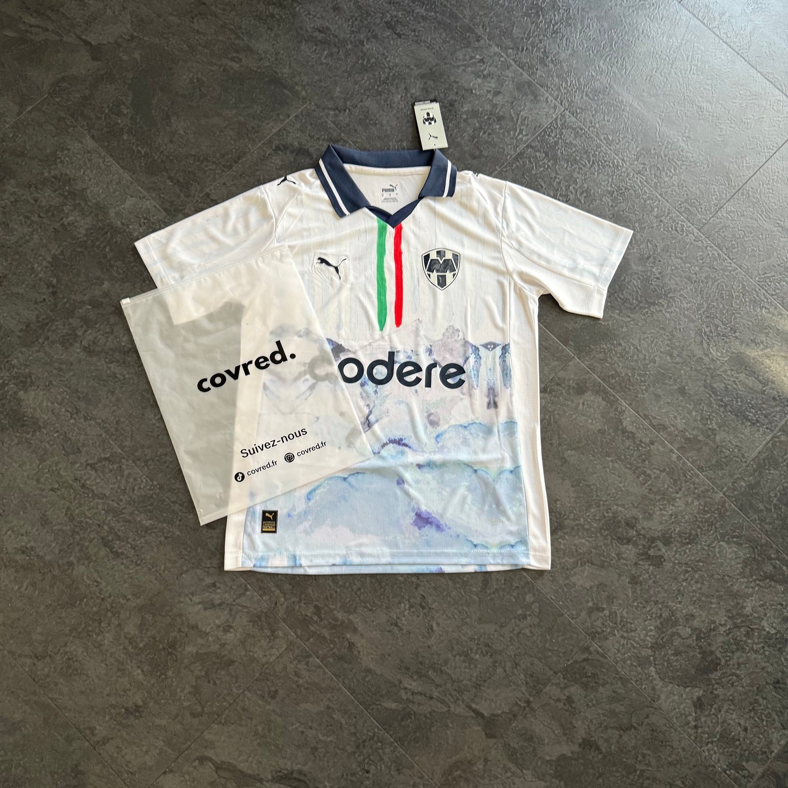 C.F. Monterrey – Maillot Extérieur 2025/26 – Blanc