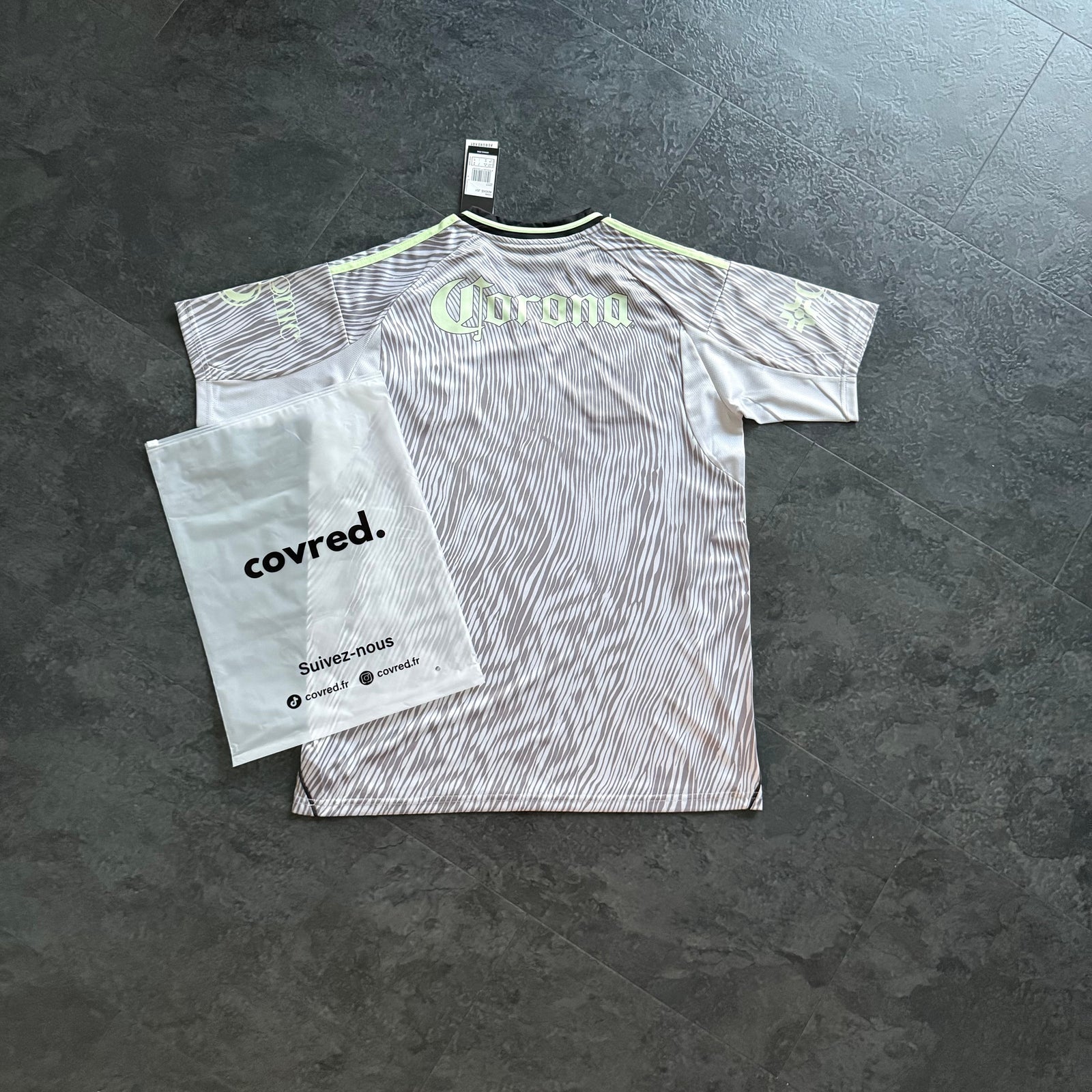 Club América – Maillot Third 2025/26 – Gris, Jaune