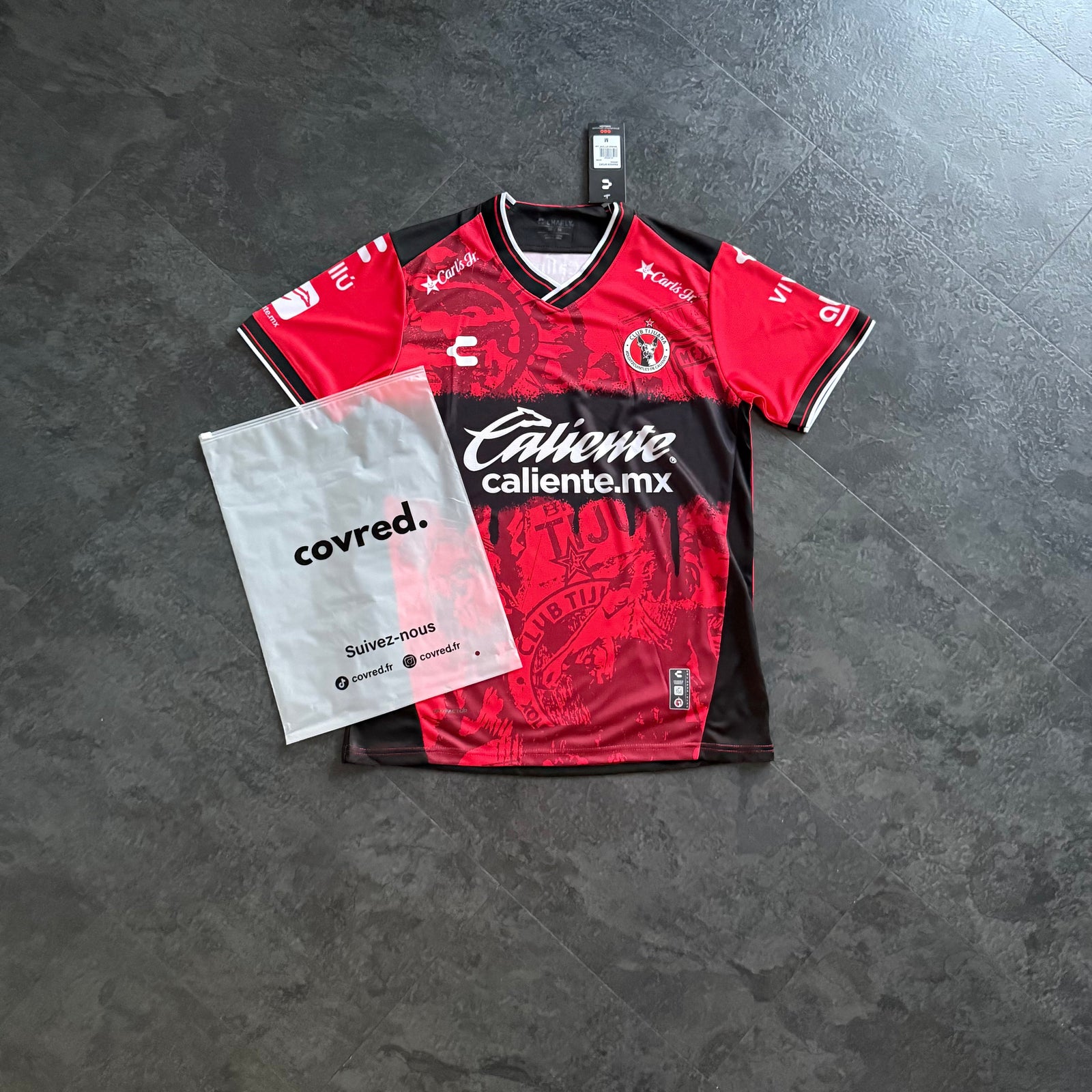 Club Tijuana – Maillot Domicile 2025/26 – Rouge, Noir