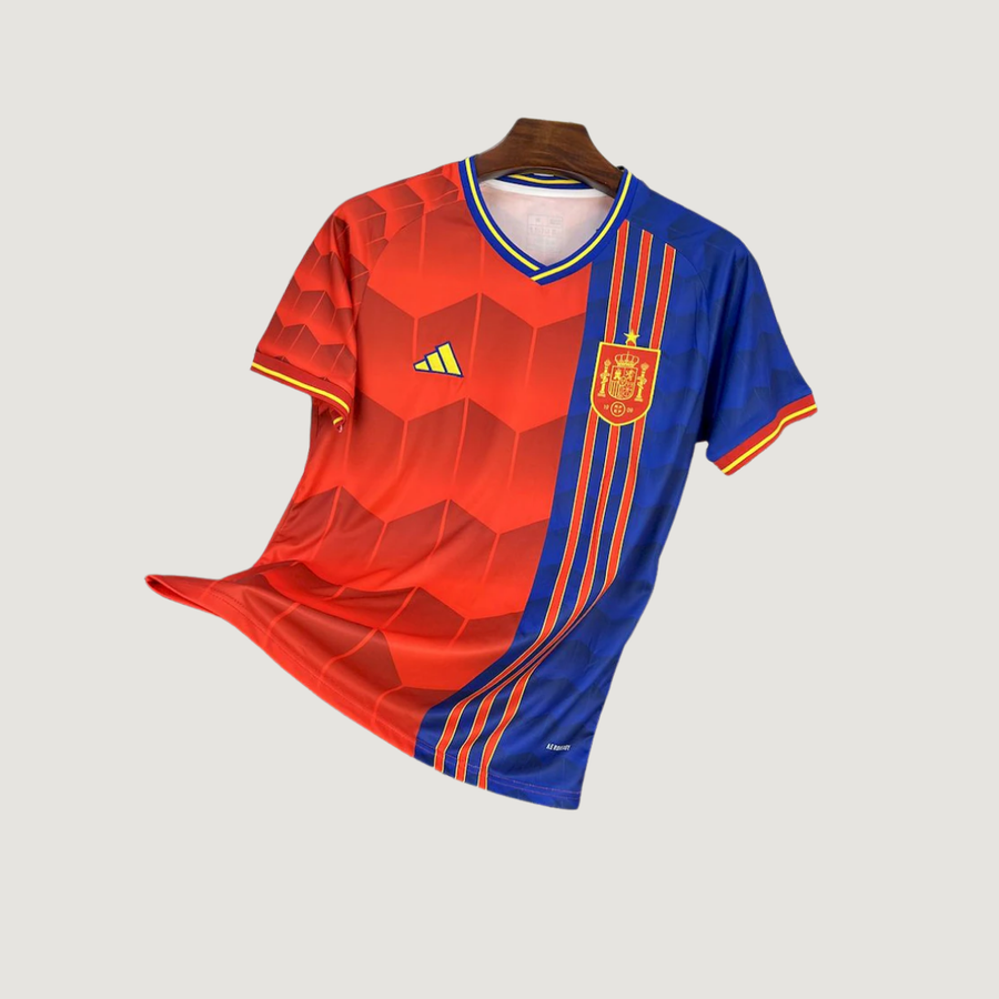 Espagne – Maillot Concept 2025 – Rouge, Bleu