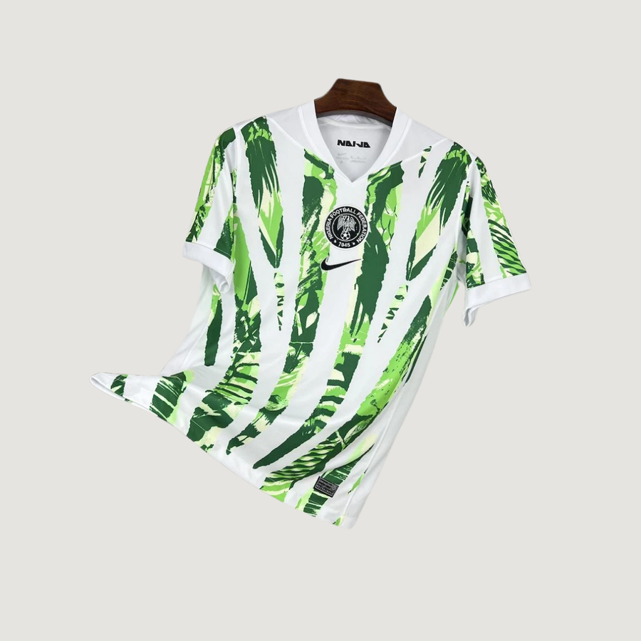 Nigeria – Maillot Domicile 2025/26 – Blanc, Vert