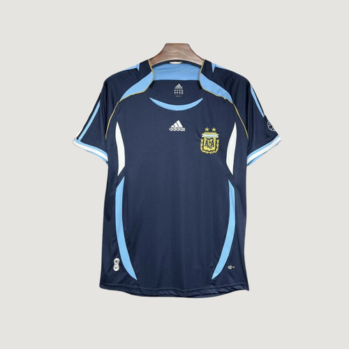 Argentine – Maillot Extérieur Rétro 2006 – Bleu marine