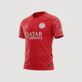 Paris Saint Germain ( PSG ) - Maillot d’entraînement 24/25 - Rouge