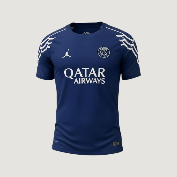 Paris Saint-Germain ( PSG ) - Quatrième maillot 24/25 - Bleu