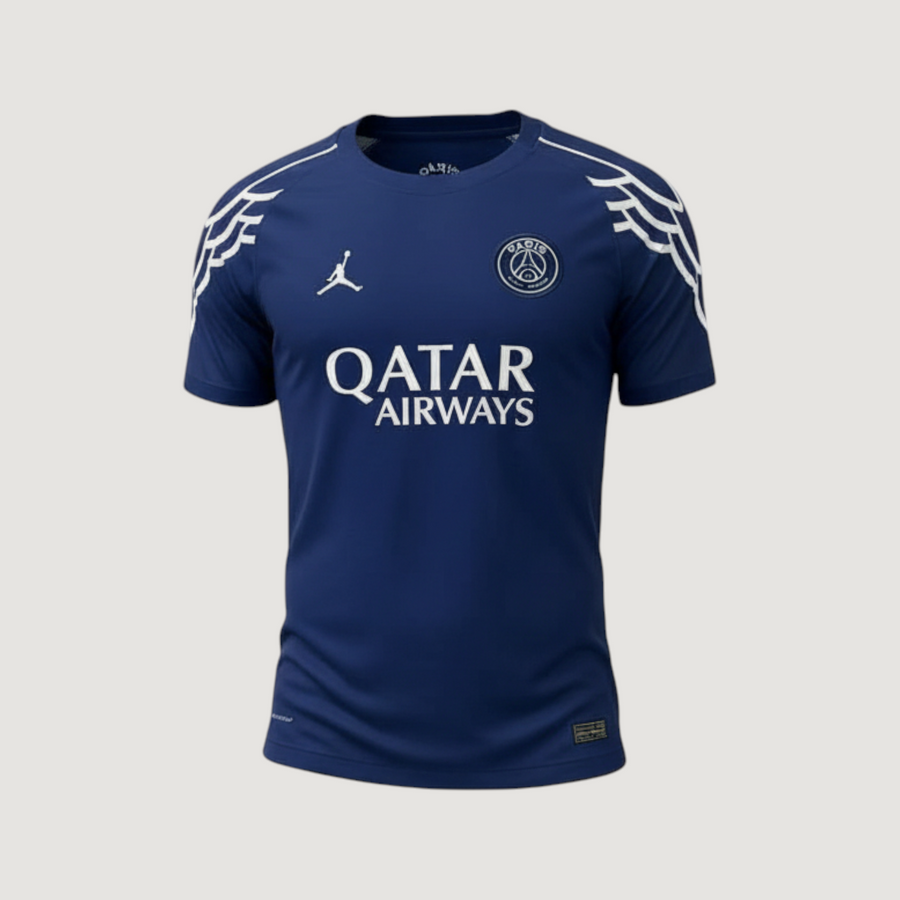 Paris Saint-Germain ( PSG ) - Quatrième maillot 24/25 - Bleu