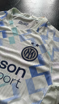 Inter Milan – Maillot Extérieur 2025/26 – Blanc, Bleu