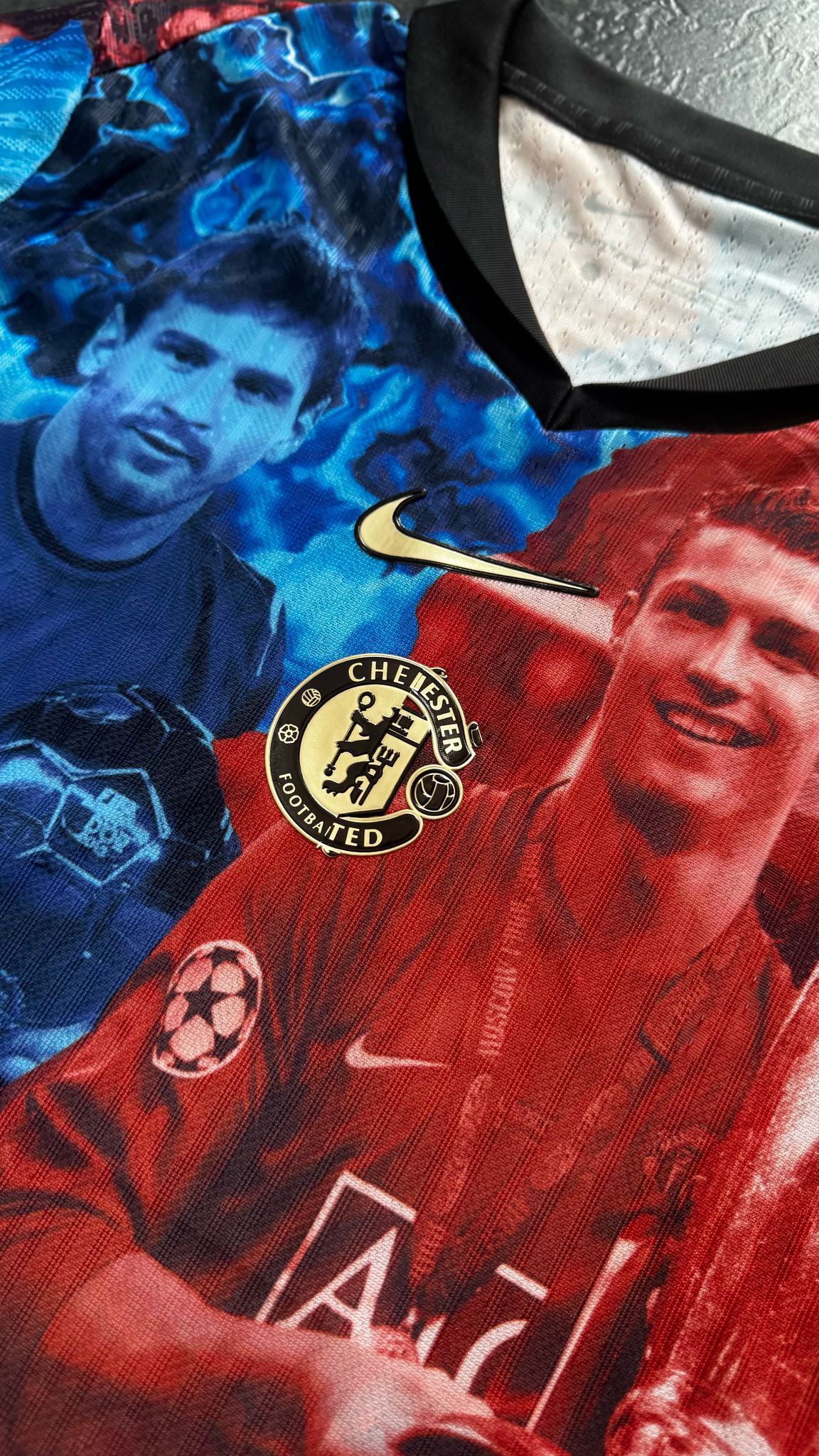 GOAT – Maillot Édition Spéciale – Bleu Rouge