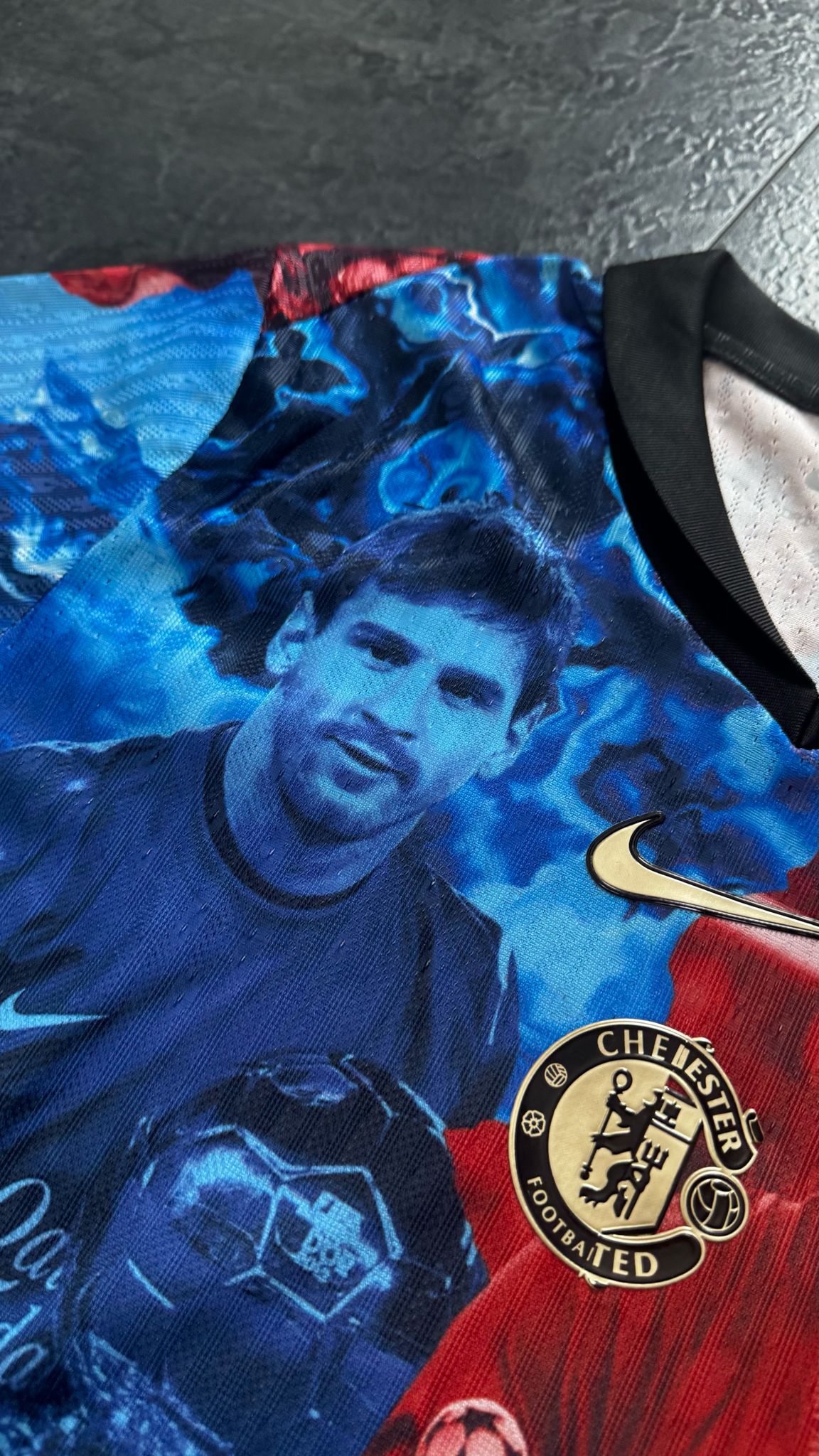 GOAT – Maillot Édition Spéciale – Bleu Rouge