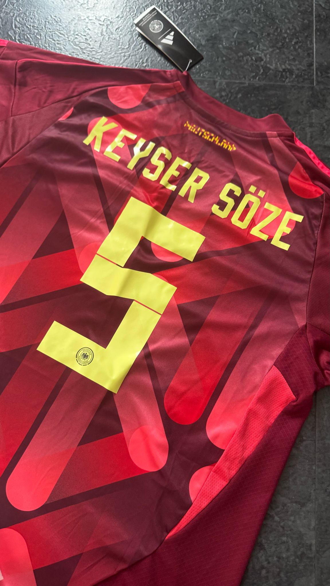 Allemagne – Maillot Extérieur 2025 (Équipe féminine) – Bordeaux