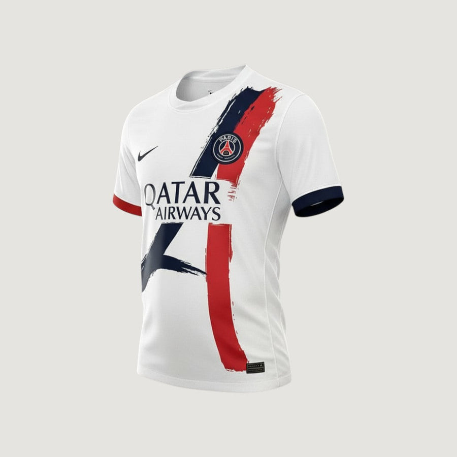 Paris Saint Germain ( PSG ) -  Maillot Extérieur 25/26 - Blanc