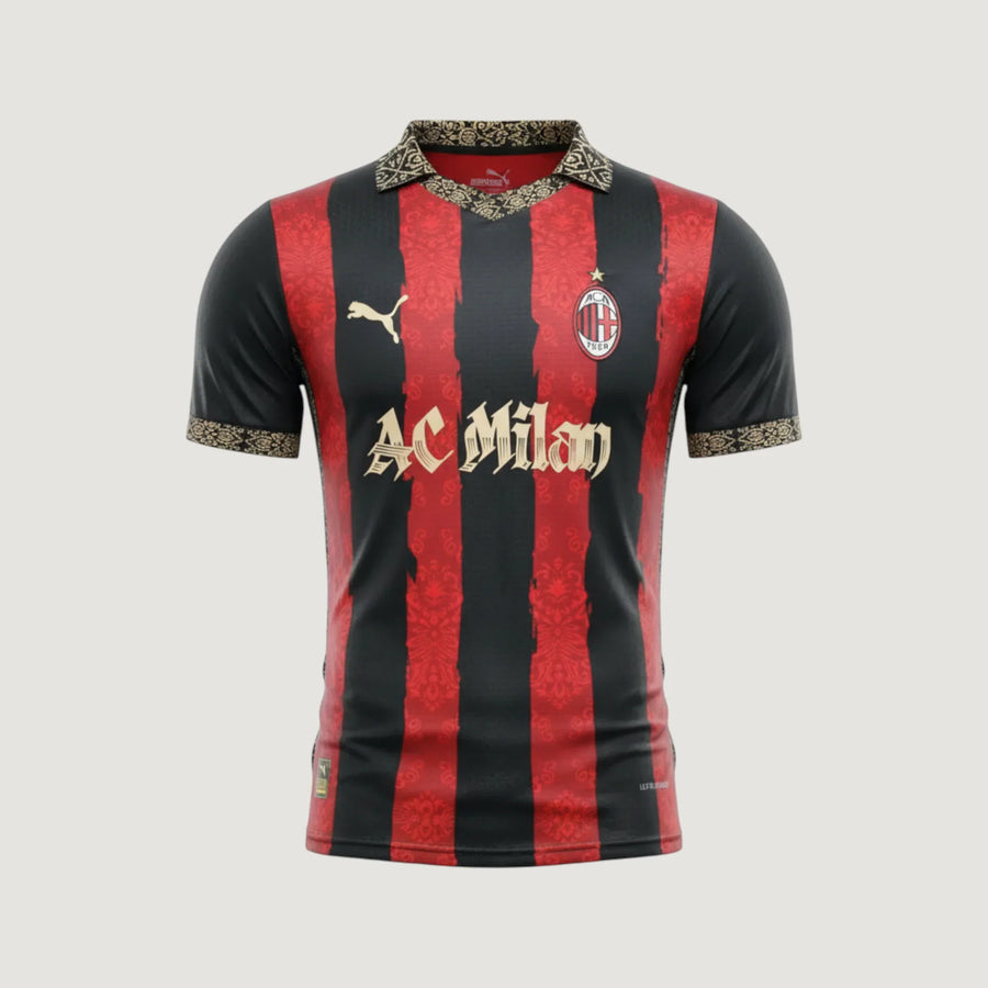 AC Milan – Maillot Domicile Spécial Édition 2026 – Noir, Rouge
