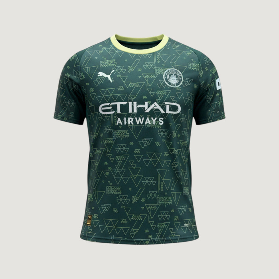 Manchester City – Maillot Fourth 2025/26 – Vert